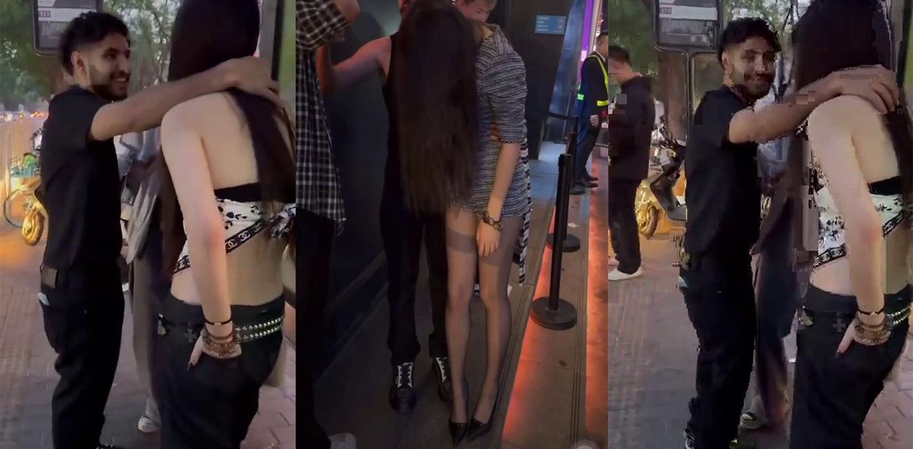 南亚巴基斯坦男工体街头连带5名醉酒中国女孩 两周内第5个!太嚣张了!