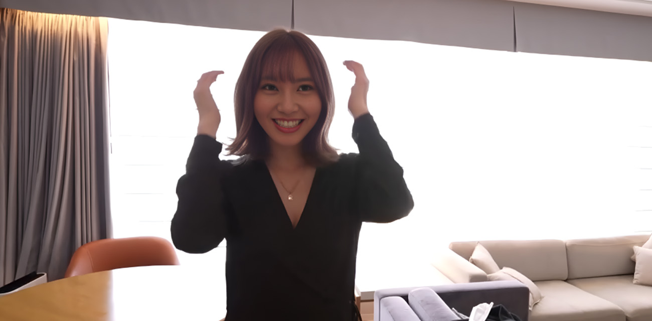 约会软件钓到极品骚货百永纱里奈 真人超正一进房就狂吻口交骑乘猛干！性欲爆炸榨干我！
